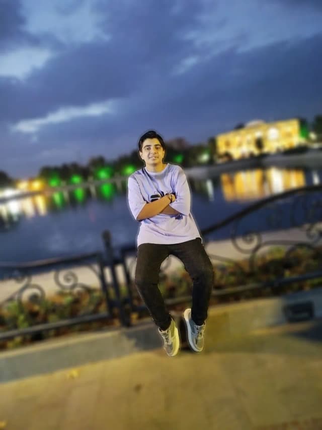 عکس مهدی صدیقی - بهترین دانشآموز در فراگیر دوره وب از شهر تبریز